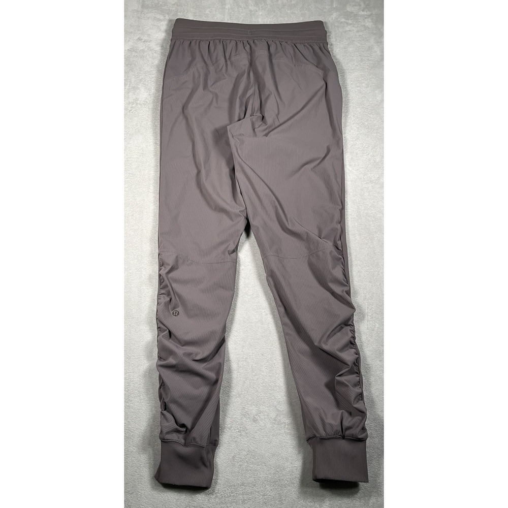 Lululemon Beyond the Studio Jogger Pants Women Size 6 Lunar Rock Ruched - Picture 5 of 7